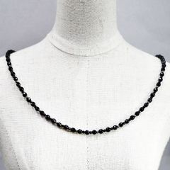 【メルカリ市限定価格❗️】6種類のブラック天然石が織りなす、唯一無二のネックレス♡ メルカリ市限定価格❗️】6種類のブラック天然石が織りなす、唯一無二