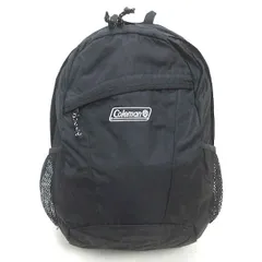 d■コールマン/COLEMAN リュック デイパック アウトドア/BAG/黒■22【中古】