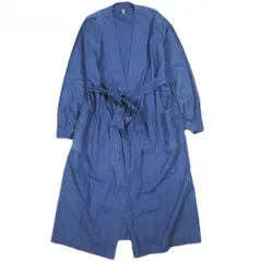 Art de V. アードゥヴー 日本製 Robe Coat ローブコート 36 Indigo アウター g24561
