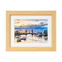 【即配】Kenko 木製額縁 コスモス ナチュラル 2Lサイズ  ケンコートキナー KENKO TOKINA