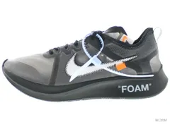 【US9.5】 NIKE THE10: ZOOM FLY OFF WHITE AJ4588-001 【新古品】
