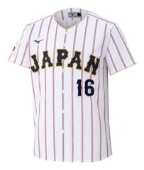 【新品】【16大谷翔平】【サイズO】レプリカユニフォーム(ホーム)／選手名・番号入り【2026 WORLD BASEBALL CLASSIC TM】