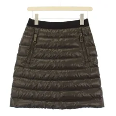 モンクレール MONCLER GONNA ダウンスカート 台形 ひざ丈 38 カーキ D20932590200 /KHのサムネイル