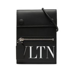 t31【未使用級】ヴァレンティノ　レザー　ブラック　VLTN ショルダーバッグ t31【未使用級】ヴァレンティノ レザー ブラック VLTN ショルダー