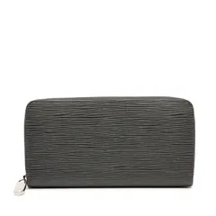 ルイ ヴィトン エピ ジッピー ウォレット 長財布 ラウンドファスナー M69386 グレー ピンク レザー レディース LOUIS VUITTON【1-0257568】