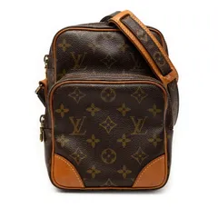 ルイ ヴィトン モノグラム アマゾン 斜め掛け ショルダーバッグ M45236 ブラウン PVC レザー レディース LOUIS VUITTON【227-57913】