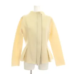 ランバン LANVIN COLLECTION ウール ジャケット ジップアップ 38 アイボリー 白 /YMのサムネイル