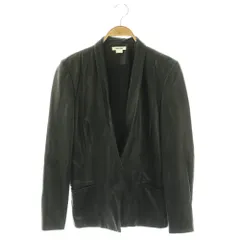 ヘルムートラング HELMUT LANG ラムレザージャケット アウター 4 黒 /NR ■OSのサムネイル