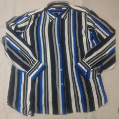 Brioni ワイシャツ ストライプ柄 イタリア製 45/17 - メルカリ