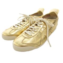 오니츠카 타이거 Onitsuka Tiger TH6G1L 스니커 슈즈 로우 컷 25.5 cm골드 칼라 ■GY11/TZ