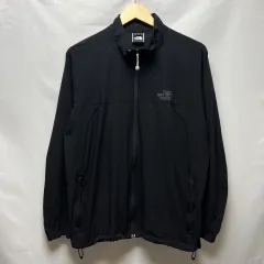 正規品/L THE NORTH FACE ザノースフェイス 軽量ブラックウィンドブレーカー