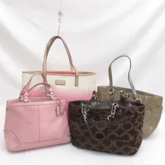 コーチ COACH シグネチャー トートバッグ ショルダー 4点 セット まとめ ■EC
