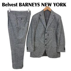 高級Belvest BARNEYS NEW YORK スーツ カシミヤ混 48
