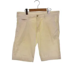 ディーゼル DIESEL ハーフパンツ ショートパンツ 無地 ブランドロゴ 32 白 ホワイト ■GY58