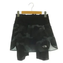 ザノースフェイス THE NORTH FACE NOVELTY FLYWEIGHT RACING SKIRT スポーツウエア ランニングスカート XL ブラック /MY ■OS ■GY60