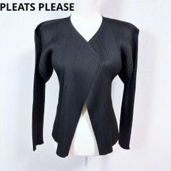 美品✨️】PLEATSPLEASE プリーツ長袖トップス size4 黒 - メルカリ