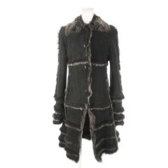 美品】KARL DONOGHUE カールドノヒュームートンコート BK - メルカリ