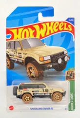 MATTEL HOTWHEELS MUD STUDS 2/5 HCT64 TOYOTA LAND CRUISER 80/ベージュ 91/250