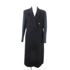 ロロピアーナ Loro Piana カシミヤ100% チェスター コート ダブル ロング 紺 ネイビー /MN1 ■GY18のサムネイル