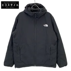 THE NORTH FACE ノースフェイス NY82380 ﾌﾞﾗｯｸ 中綿ｼﾞｬｹｯﾄ ﾘﾊﾞｰｼﾌﾞﾙｲﾝｻﾚｰﾃｯﾄﾞﾌｰﾃﾞｨ XL