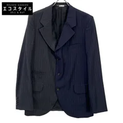 COMMEdesGARCONS HOMME DEUX コムデギャルソンオムドゥ 21年製 DH-J021 ﾂｰﾄｰﾝ ｽﾄﾗｲﾌﾟ ﾃｰﾗｰﾄﾞｼﾞｬｹｯﾄ M