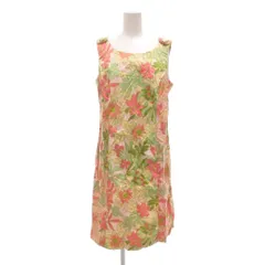 ブルックスブラザーズ BROOKS BROTHERS ワンピース 6 ひざ丈 ノースリーブ 総柄 マルチカラー /AE ■GY06