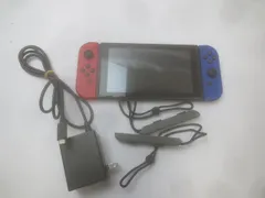  ゲーム Nintendo switch ニンテンドースイッチ 本体 HAC-001(-01) 動作品 レッド ブルー 周辺機器付き 中古品