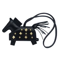 名東】【HERMES】エルメス ボルチモア グローブ ブラック 黒 サイズS