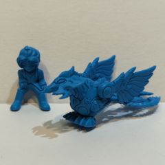ガン消し　青色　鎧闘神ウイング（強化型）　未切り品 ガン消し 青色 鎧闘神ウイング（強化型） 未切り品 - メルカリ