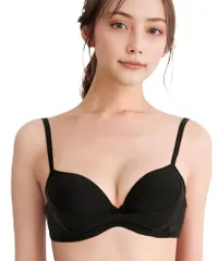 新品 Wacoal(ワコール)ブラジャー【リボンブラ 胸もとフィットながもち】きれいな谷間をメイク 動いても谷間をキープ やさしいつけごこち Gカップまで対応 大きいサイズ BCL410 BL C70