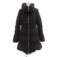 ギルドプライム GUILD PRIME ダウンコート ジャケット ジップアップ スタンドカラー 34 黒 ブラック /JS ■GY06