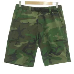 ザノースフェイス THE NORTH FACE パンツ M カーキ カモフラージュ柄 ショート丈 ゴムウエスト /ML ■GY12