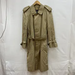 バーバリーズ 80s イングランド製 ノバチェック シングル トレンチコート メンズ 44 ISItems【USED】【古着】【中古】50154078