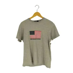 ポロバイラルフローレン Polo by RALPH LAUREN 90-00s 星条旗 クルーネック半袖Tシャツ メンズ  160