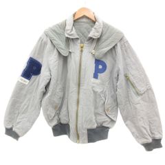 美品！【ピンクハウス】 くまさんのフード付きブルゾン ネイビー90s
