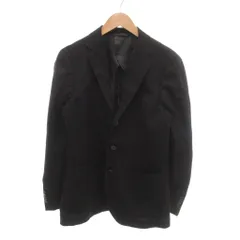 ノーリーズ Nolley's 美品 ジャケット ウール 48 黒 ブラック ノッチドラペル 2つボタン 長袖 /SJ ■GY06のサムネイル