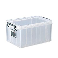 (まとめ) 天馬 ロックス 440M W300×D440×H243mm クリア 1個 〔×2セット〕