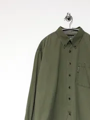 【Columbia】00s L/S コットンシャツ S コロンビア ヴィンテージ 古着