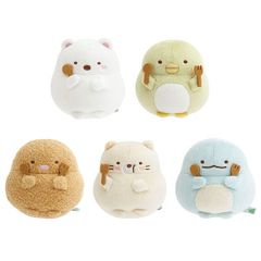 【全6種コンプリート】すみっコぐらし焼きぬいぐるみ 6匹セット 和菓子旅 全6種コンプリート】すみっコぐらし焼きぬいぐるみ 6匹セット 和菓子旅