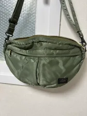 吉田ポーター タンカー ショルダーバッグ セージグリーン ダストバッグ フルセット