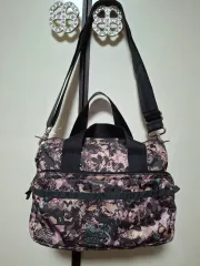 LeSportsac フラワー パータン クロス トートバッグ