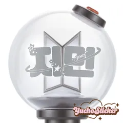 BTS ペンライトステッカー　ジミン　星リングver.  　KPOP アイドル　推し活　ペンライトデコ　推し活DIY