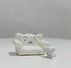 (まとめ売り) クレヨンしんちゃんの部屋 RE-MENT シロ ソファと名探偵 フィギュア ガチャ