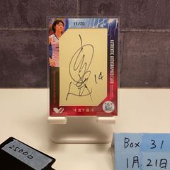 2017 BBM Shining Venus 佐藤彩香 05/30 ホロ箔サイン 伊勢原一輪車