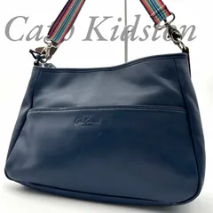 【B4734】 CathKidston キャスキッドソン 2way トートバッグ ショルダーストラップ ネイビー 斜め掛け イタリア製