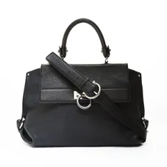 Salvatore Ferragamo サルヴァトーレフェラガモ ハンドバッグ ガンチーニ ソフィア レザー 2way【中古】