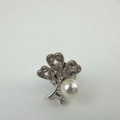 現行・未使用品】✨MIKIMOTO パール ピンブローチ 花 フラワー ブーケ