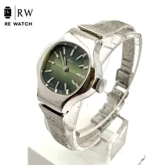 【中古】EDOX 20067 手巻き時計 グリーンダイヤルのサムネイル
