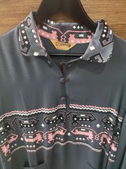 DUKE'S SHELL” (SHORT SLEEVE)デュークカハナモク シェル柄レーヨン