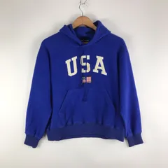 Ralph Lauren POLO SPORT ロゴフリースフーディー メンズ M ブルー 3132202602250025